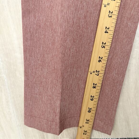 Walter Hagen Golf Pants Men's 40x32 Perfect 11 Slim Fit Maroon Stretch NWOT - Picture 12 of 13